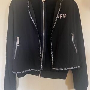 Off-White Black Zip-Up Jacket collectibles